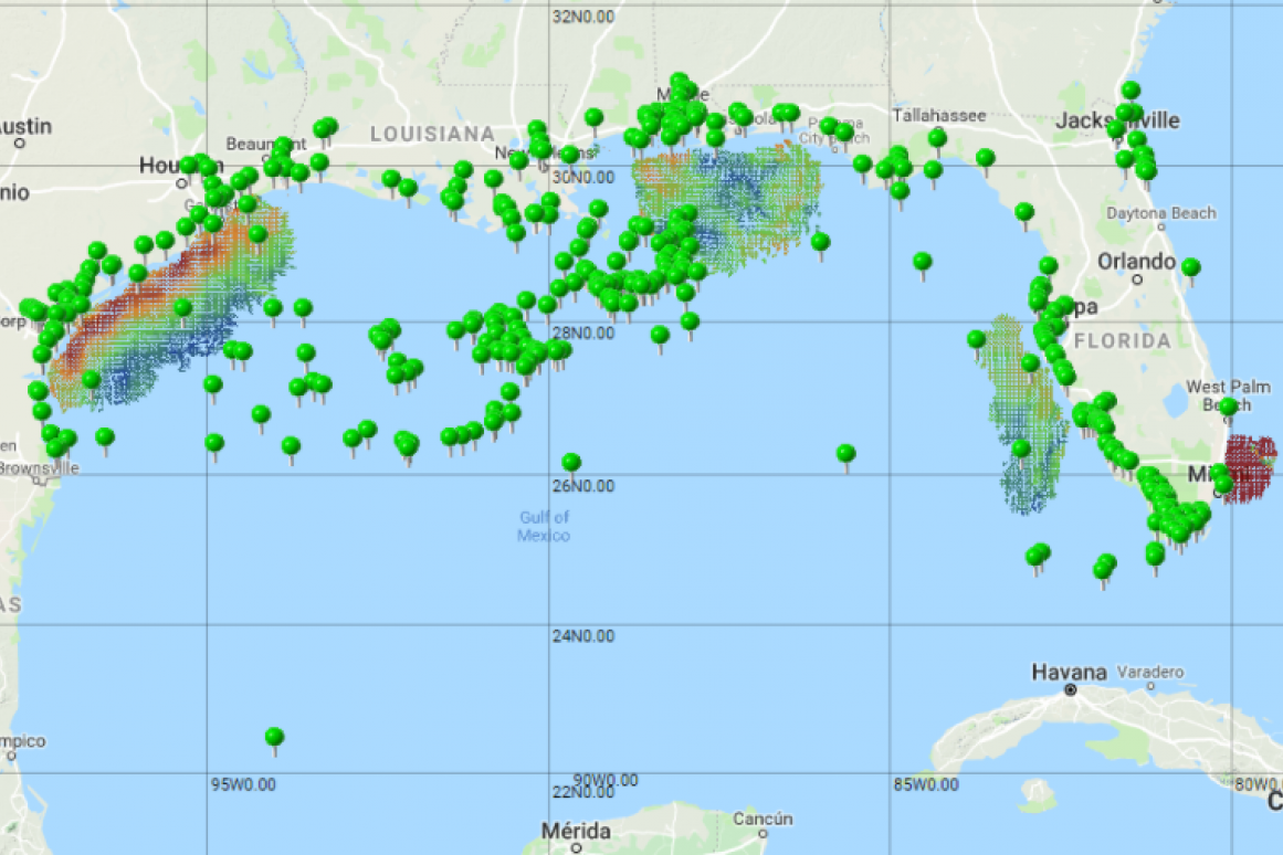 GCOOS mapping